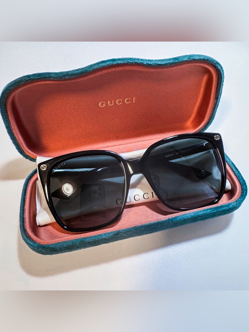 Gucci 57mm Gradient Square Sunglasses
